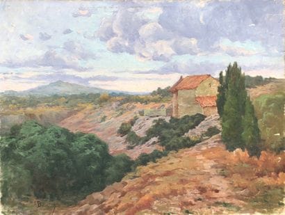 BALMIER Albert ( 1852 / ? )
Vue du sud.
Huile...