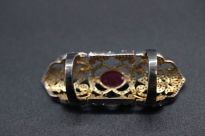 KIRAT YOUNG - Double phalanx ring in silver...
