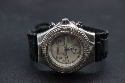 TECHNOMARINE- Ladies' watch in steel, rotating...