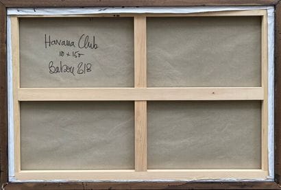 BABOU ( 1979 )
Havana Club, 2018.
Acrylique...