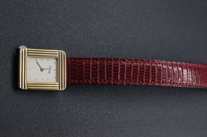 POIRAY- Ladies' watch in gold and steel....