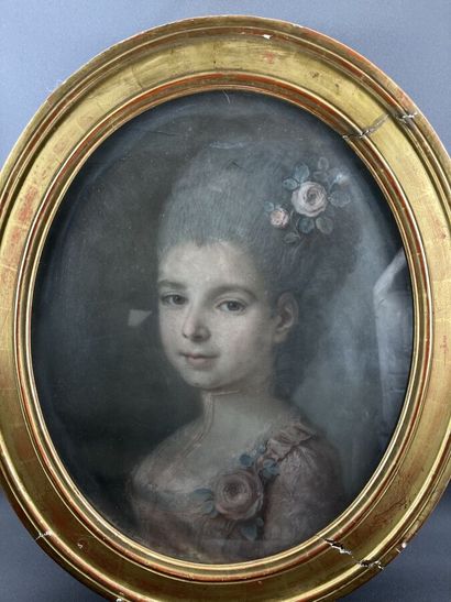 Ecole française XVIIIème siècle , paire de...