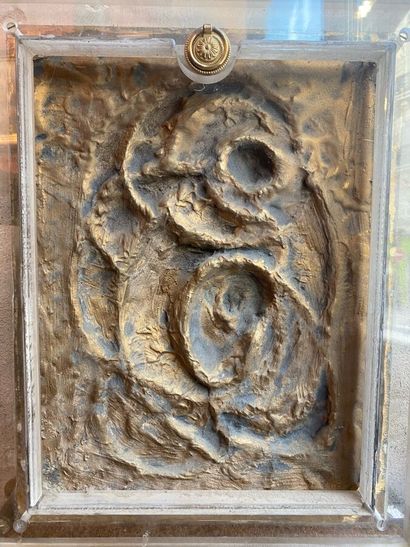 QUINN Anthony ( 1915 / 2001 )
Sculpture abstraite.
Bronze...