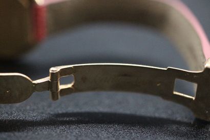 CARTIER- Yellow gold watch model ELLIPSE...