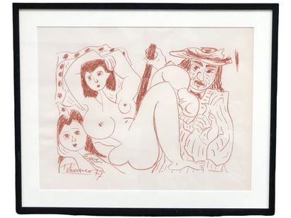 CHANCO Roland ( 1914 / 2017 )
Personnages.
Dessin,...