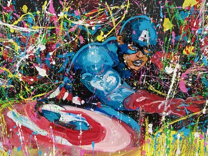 BABOU ( 1979 )
Havana Club, 2018.
Acrylique...