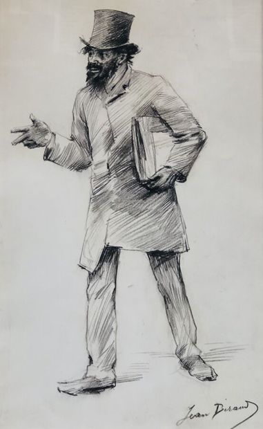 BERAUD Jean ( 1849 / 1935 )
Portrait d'homme...
