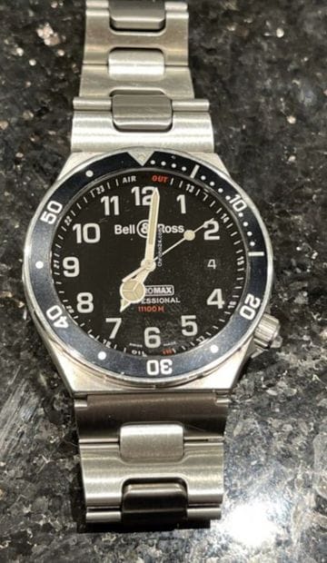 BELL & ROSS, Model Hydromax 11100, steel...