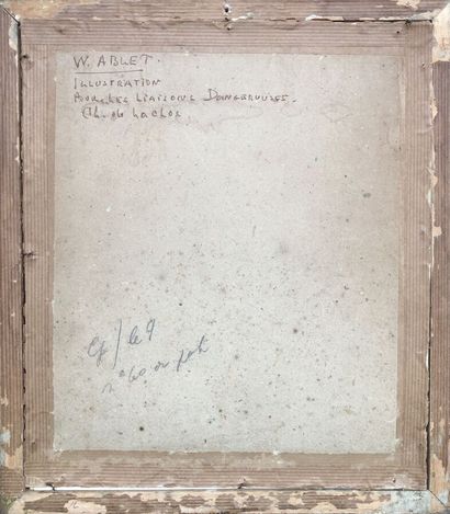 ABLET William Albert ( 1877 / 1936 )
Dessin...
