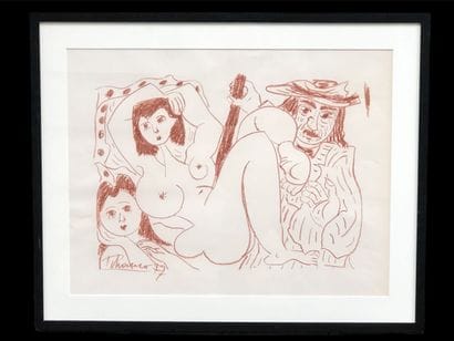CHANCO Roland ( 1914 / 2017 )
Personnages.
Dessin,...