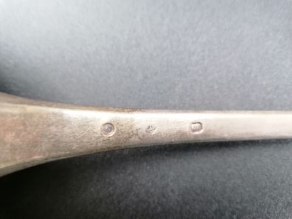 Silver ladle. 249 grs