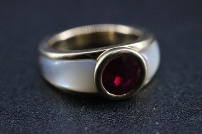 MAUBOUSSIN- Bague jonc, modèle 
