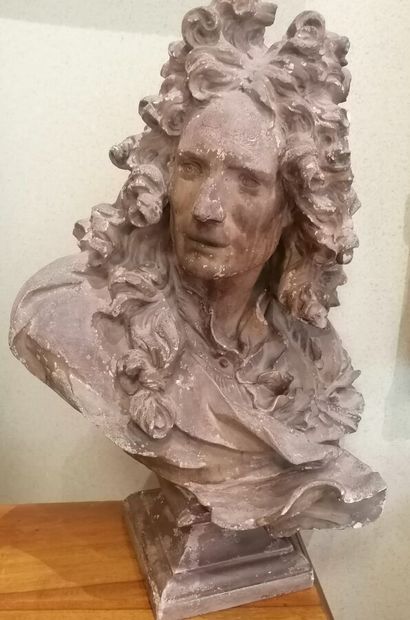Terracotta bust 