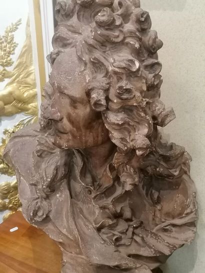Terracotta bust 