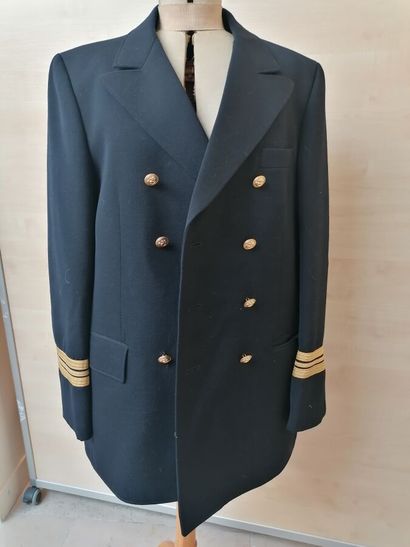 H. BUTTNER- Veste de marine, taille 52