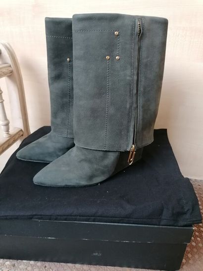 Jérôme DREYFUS- Paire de bottines à talons...
