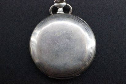 OMEGA- Montre de Gousset en argent 