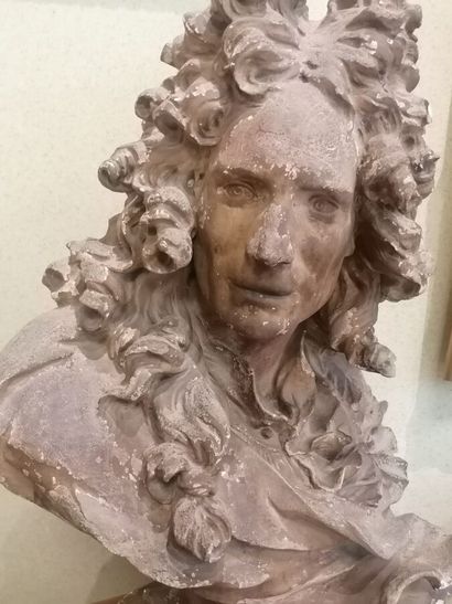 Terracotta bust 