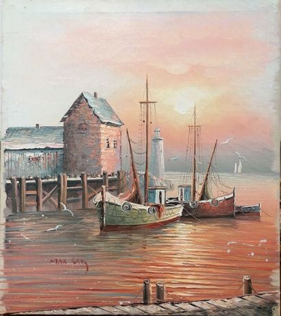 Max SAVY (1918-2010) 