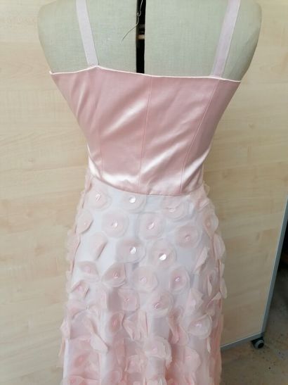 PETROVITCH ET ROBINSON PARIS- Robe en soie...