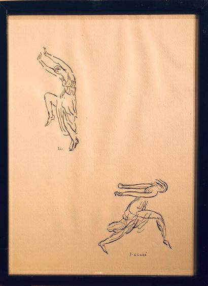 CLARA José ( 1878 / 1958 )
Isadora Duncan...