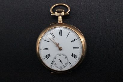 Montre de gousset en or jaune .PB 66.6 g