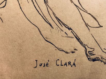 CLARA José ( 1878 / 1958 )
Isadora Duncan,...
