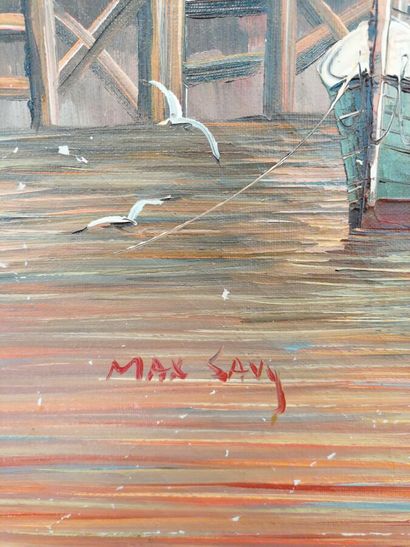 Max SAVY (1918-2010) 