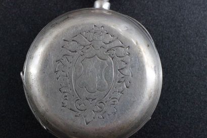 2 montres de Gousset en argent et une montre...
