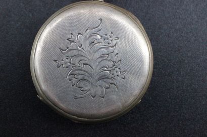 2 montres de Gousset en argent et une montre...