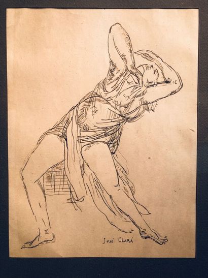 CLARA José ( 1878 / 1958 )
Isadora Duncan,...