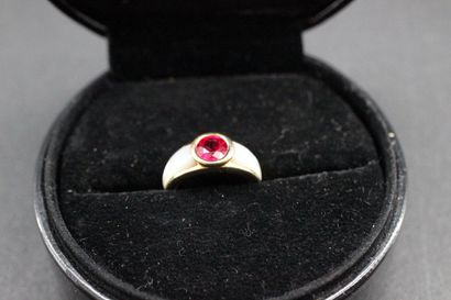 MAUBOUSSIN- Bague jonc, modèle 
