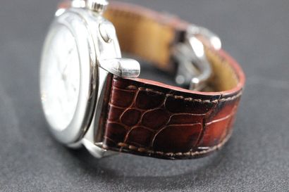 HERMES- Montre Clipper, très grand modèle,...