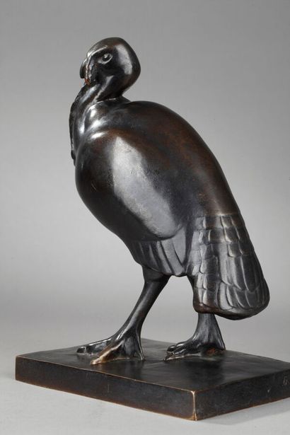 BOUTAREL Simone (1892 / 1987)

Wild turkey.

Bronze...