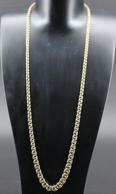 Collier en or jaune 9 carats. 11,61 grs