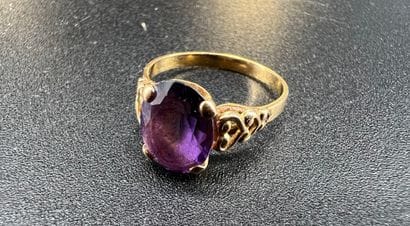 Lot en or 18k comprenant bracelet accidenté,...