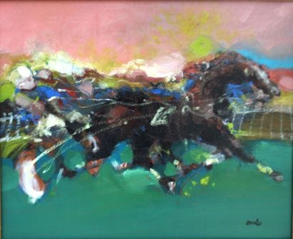 Jordi BONAS (1937-2017)
La course au ciel...