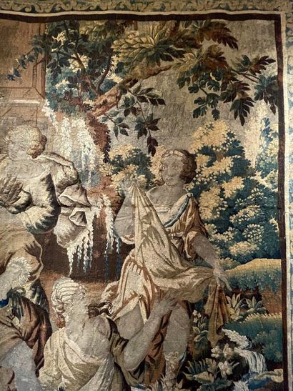 18th-century tapestry depicting Diana at...