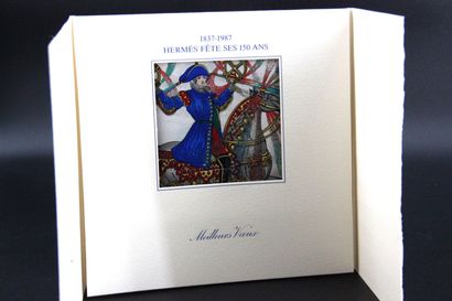 HERMES - Greeting card for the 150th anniversary...