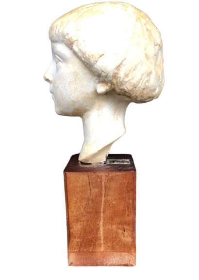 DESPIAU Charles ( 1874 / 1946 )
Child's head.
Plaster...