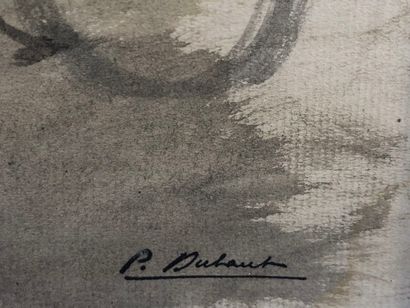 DUBAUT Pierre ( 1886 / 1968 )
L'attelage...