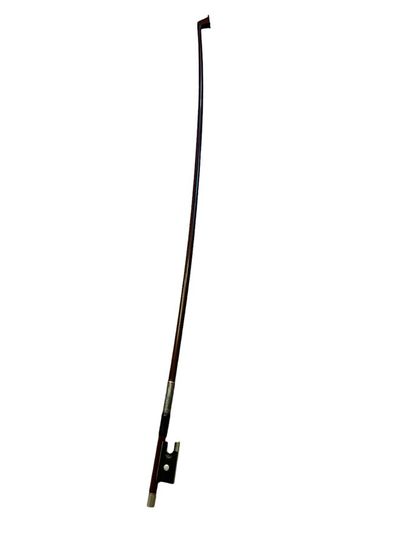 Violin bow, iron-marked J Lavest, ebony frog
(slight...