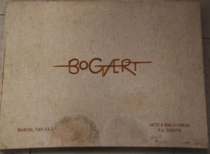 BOGAERT - Ensemble de 8 lithographies dans...