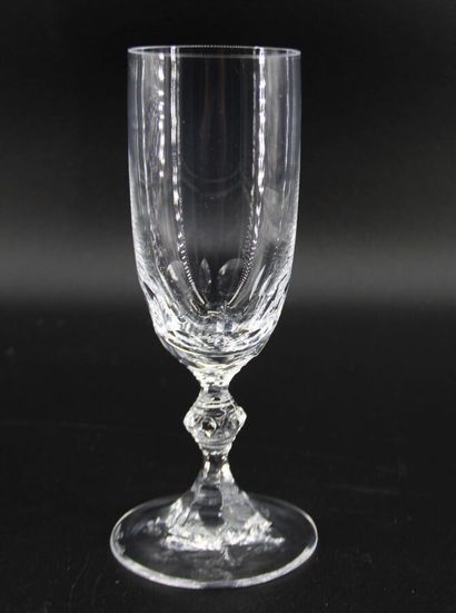 LALIQUE FRANCE- Set of glasses including...