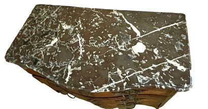 Rectangular Regency-style chest of drawers...