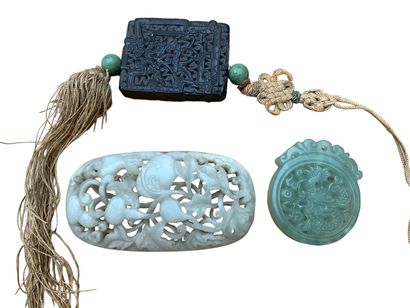 China, 20th century, small lot of hard stone...