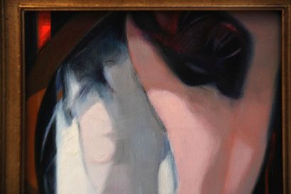 Camille HILAIRE (1916-2004).
Nude with mirror...