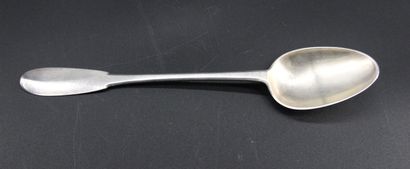 Silver ragout spoon 18th century. 141 grs
Early...