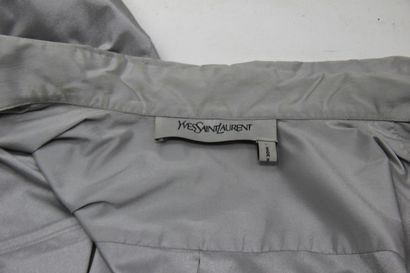 YVES SAINT LAURENT- Half-season jacket in...