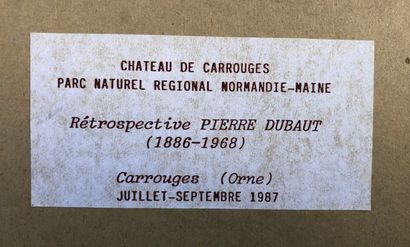 DUBAUT Pierre ( 1886 / 1968 )
L'attelage...